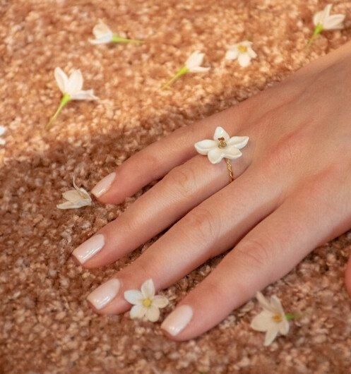 Nach Bijoux 指輪 磁器アジャスターリング ブタ 未使用 Nach Bijoux/ 磁器アジャスターリング_ブタ 指輪・リング ラパン