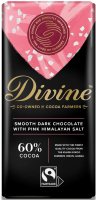 【Divineフェアトレードチョコレート】ピンクヒマラヤンソルト・ダーク  90g