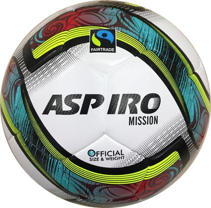 Aspiroサッカーボール ミッション フェアトレード商品通販 Fair Select わかちあいプロジェクト フェアトレードショップ