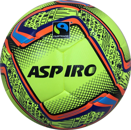 Aspiroサッカーボール ブリリアントイエロー フェアトレード商品通販 Fair Select わかちあいプロジェクト フェアトレードショップ
