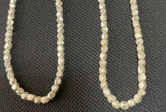 Thai Tribal Crafts カレン族の銀製品 太いネックレス - フェア Thai Tribal Crafts カレン族の銀製品 太いネックレス - フェア