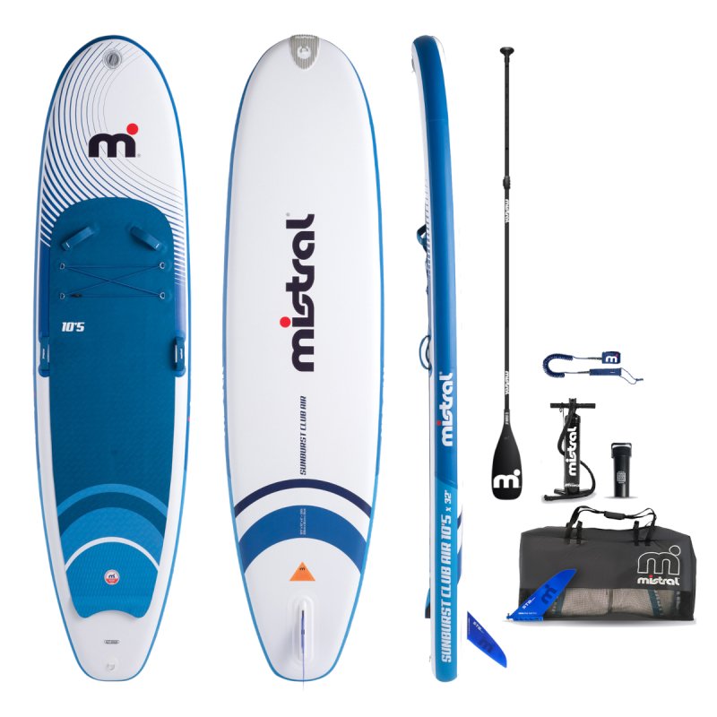 SUNBURST Club air 10'5 Paddle & Leash set - ミストラル