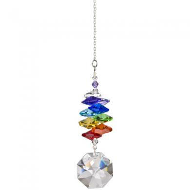 Crystal Rainbow Cascade - Octagon