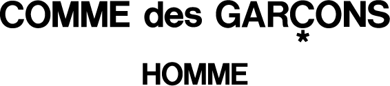 （コム デ ギャルソン・オム）logo