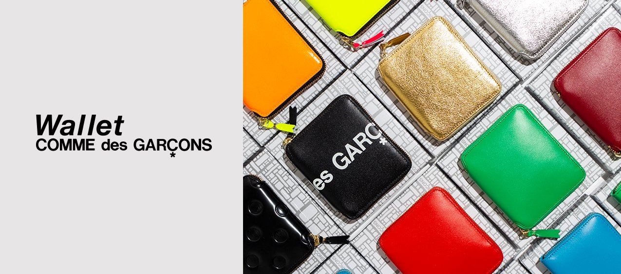 Commes des garcon outlet wallets