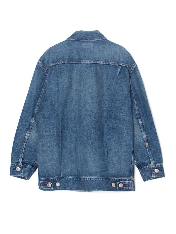 DENIM JACKET TYPE2(BIG FIT)-デニムジャケットタイプ２(ビッグ