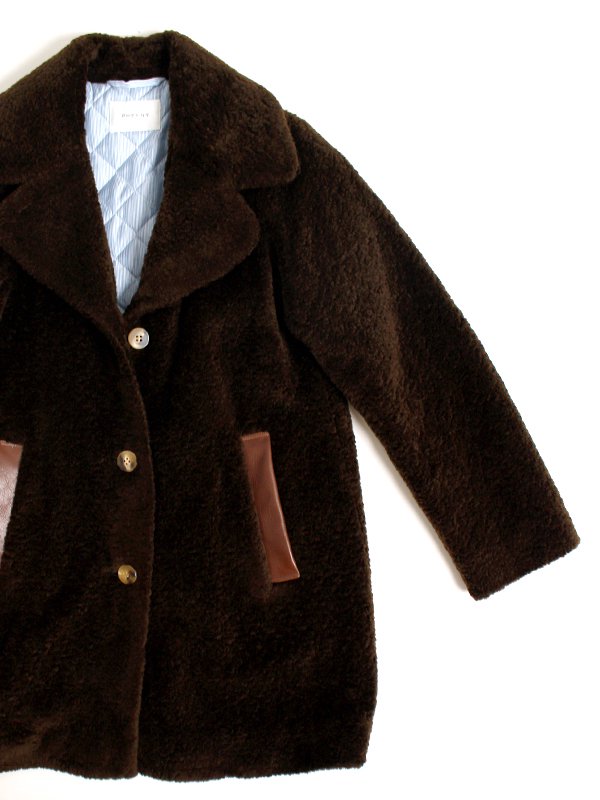 Poodle boa half coat-プードルボアハーフコート-PHEENY（フィーニー）通販| stcompany