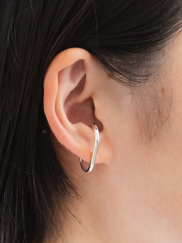 EAR CUFF/SMALL(SILVER)-イヤーカフ-HYKE（ハイク）通販| st company