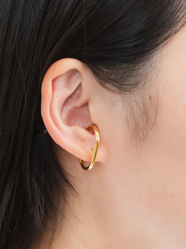 EAR CUFF/SMALL(GOLD)-イヤーカフ-HYKE（ハイク）通販| st company