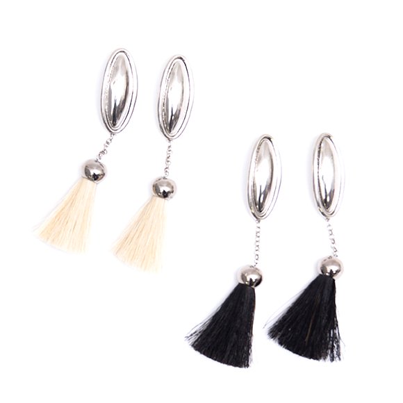 Metal fringe earrings-メタルフリンジイヤリング-TOGA PULLA（トーガプルラ）通販| stcompany