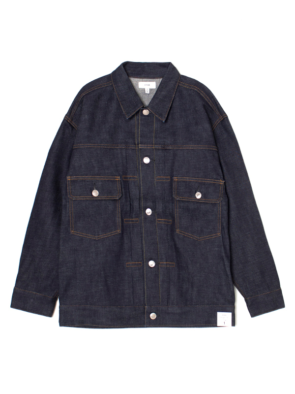 DENIM JACKET TYPE2(BIG FIT)-ORB-デニムジャケットタイプ2（ビッグフィット)-HYKE（ハイク）| st company