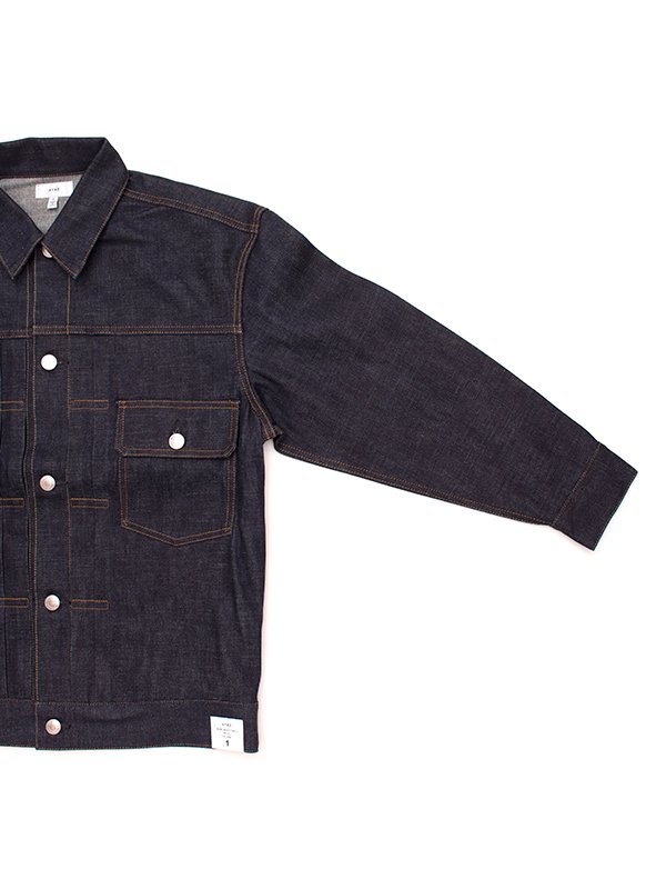 HYKE - HYKE DENIM JACKET TYPE2 ビッグフィットモデルの+inforsante.fr