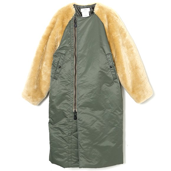 HYKE - ＨＹＫＥ ハイク ＦＡＵＸ ＳＨＥＡＲＬＩＮＧ ＣＯＡＴ