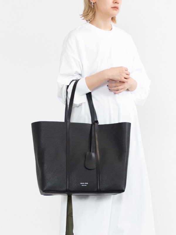 LEATHER TOTE BAG(MEDIUM SIZE)-レザートートバッグ(ミディアムサイズ 