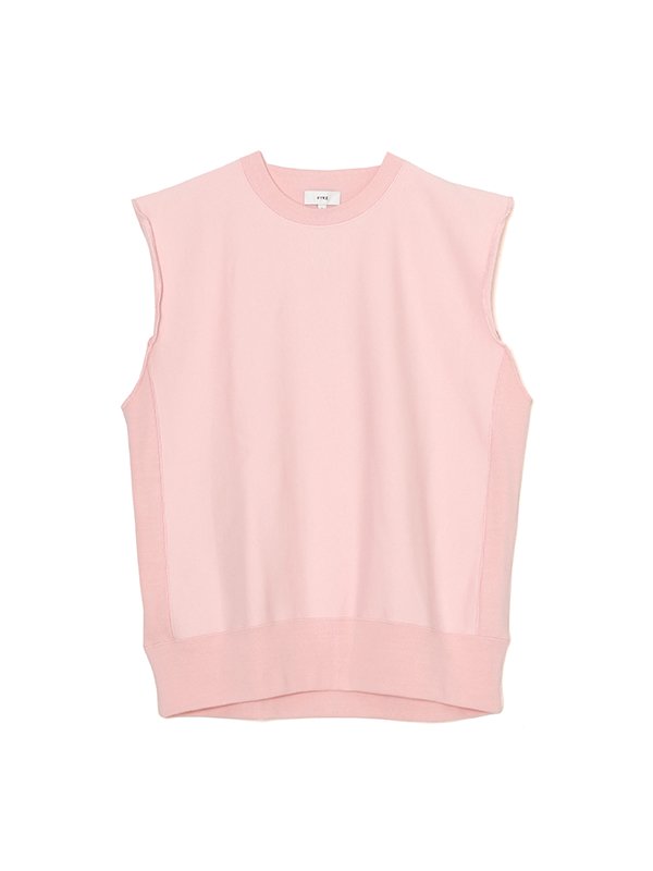 約51cm【美品】 HYKE SLEEVELESS SWEAT BIG FIT - トップス