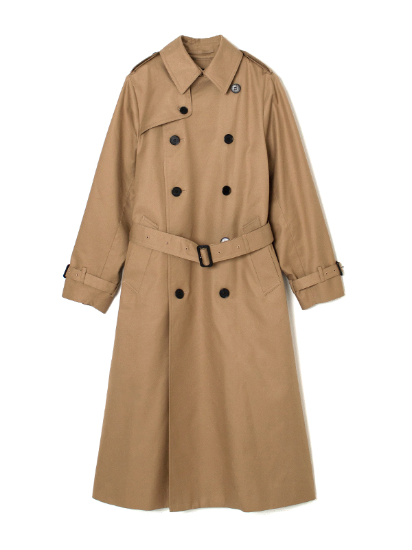 本日最終出品日】 HYKE TRENCH COAT/REGULAR FIT-