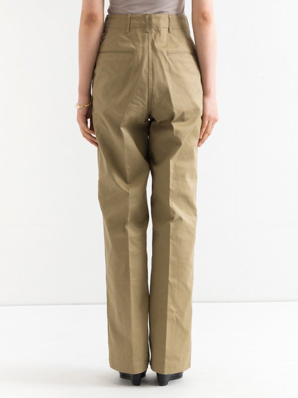 開催中 HYKE ハイク COTTON TWILL ARMY CHINOS チノパン