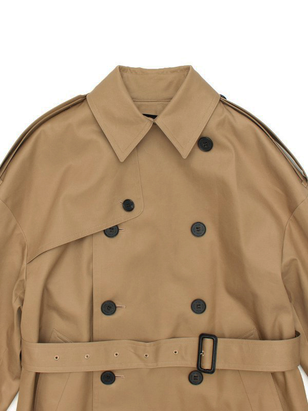 TRENCH COAT /BIG FIT-トレンチコートビッグフィット-HYKE ...