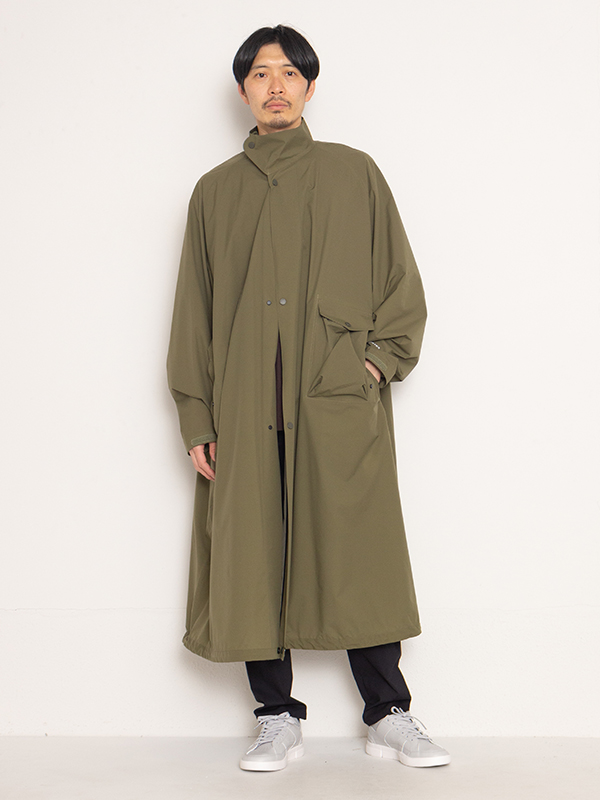 新品未使用HYKE(ハイク)PERTEX MILITARY COAT 2XL-