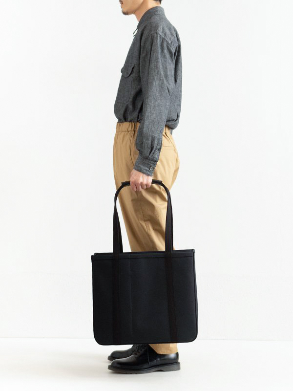 メンズCHACOLI  FRAME TOTE 02（BLACK）