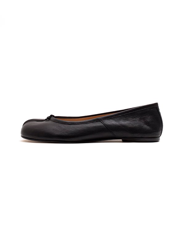 Tabi ballet shoes(vintage leather)-足袋バレエシューズ-Maison 