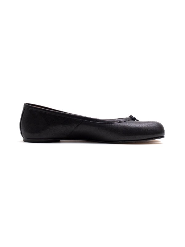 Tabi ballet shoes(vintage leather)-足袋バレエシューズ-Maison ...