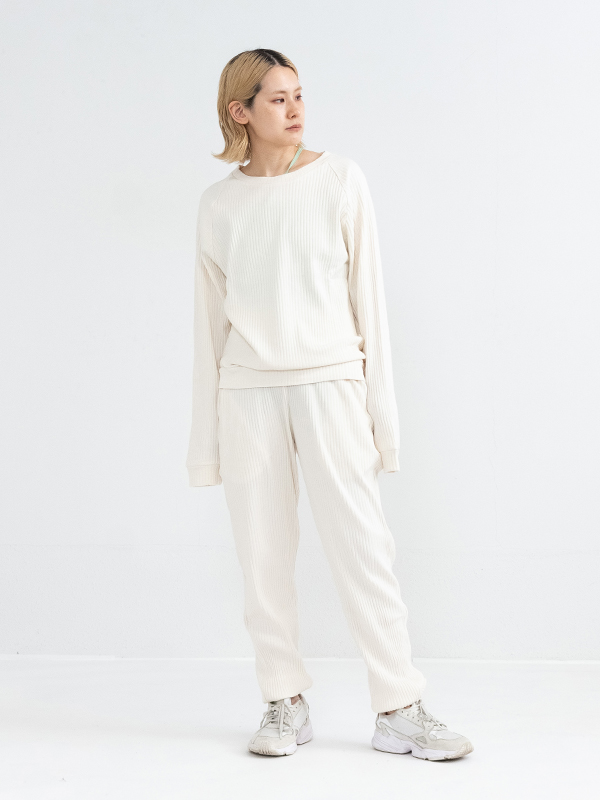 BASERANGE リブパンツ SWEAT PANTS スウェット - daterightstuff.com