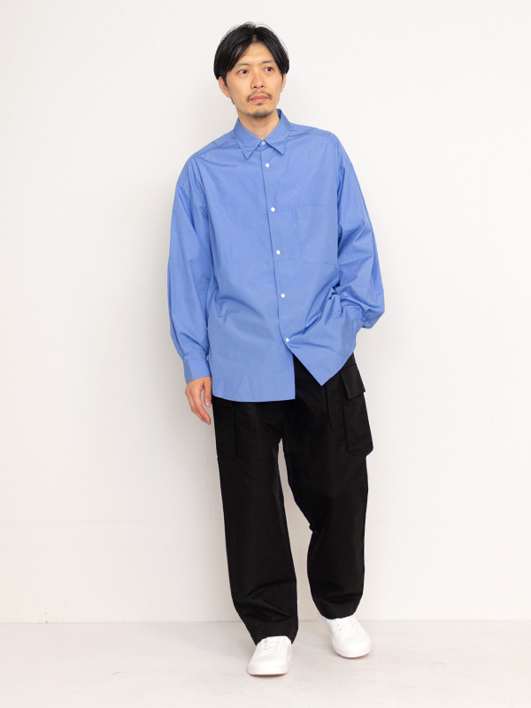 選べるサイズ展開 【Graphpaper】Broad L/S Oversized Shirt | artfive