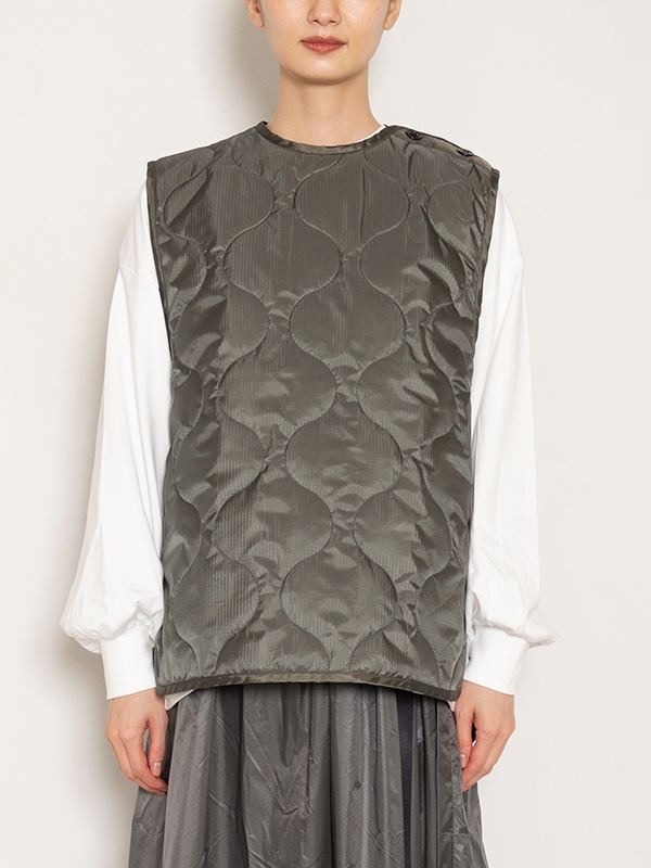 HYKE QUILTED VEST ハイク キルティング ベスト - 通販 - pinehotel.info