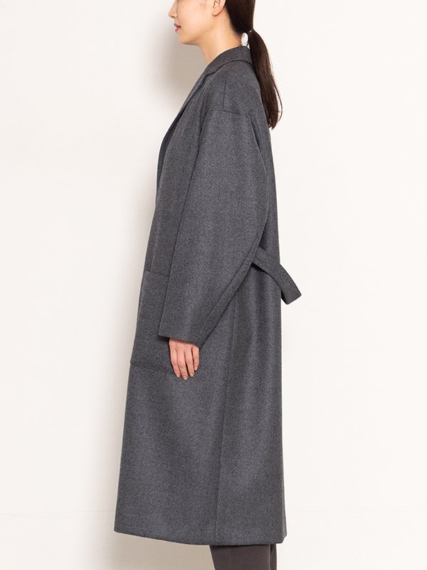 HYKE WOOL SHOP COAT ジェンダーレス サイズ4 コート-