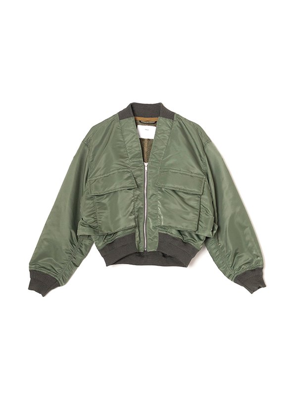 agawd volume collar blouson アウター - ブルゾン