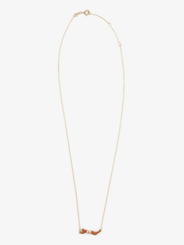 NADADORA COMPLETO RAYADA NECKLACE-スイマーネックレス-ALIITA