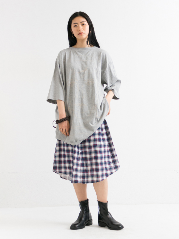 スカート Crispy Shirt Pressed Skirt marjour スカート RIB TIERED SKIRT : ZOZOTOWN Yahoo!店 - 通販