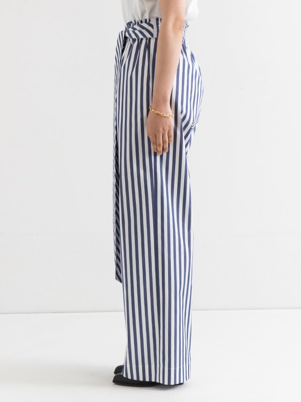 世界の HYKE PANTS EASY STRIPED T/C ハイク その他 - daisenkaku.or.jp