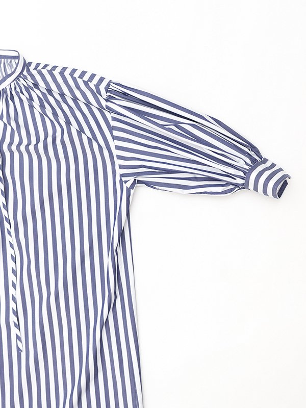 今季完売 T/C STRIPED GATHERED DRESS 新品 sandiegokidsdentist.com