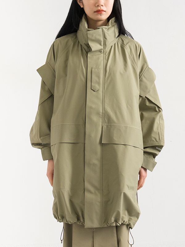 継続的な性能を保つ-HYKE •- PERTEX ECWCS JACKET size 5 Khaki 