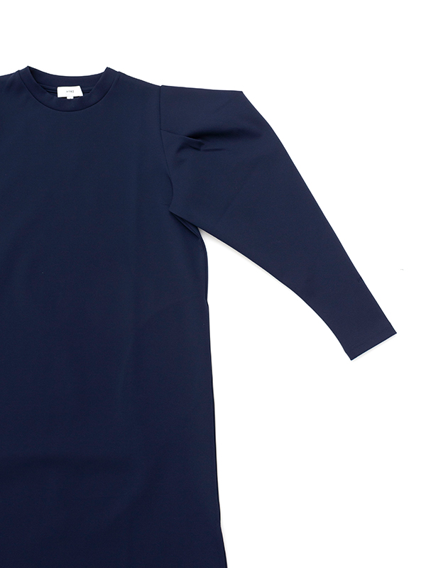TEXBRID POWER SHOULDER DRESS-テックスブリッドパワーショルダードレス-HYKE(ハイク)通販| st company TEXBRID POWER SHOULDER DRESS-テックスブリッドパワーショルダードレス-HYKE(ハイク)通販| st company