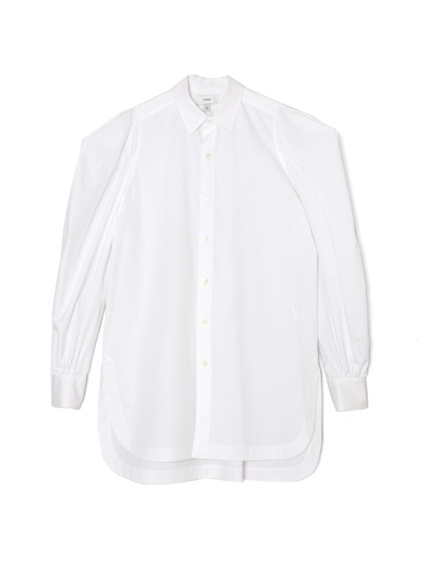 T/C POWER SHOULDER SHIRT-ティーシーパワーショルダーシャツ-HYKE ...