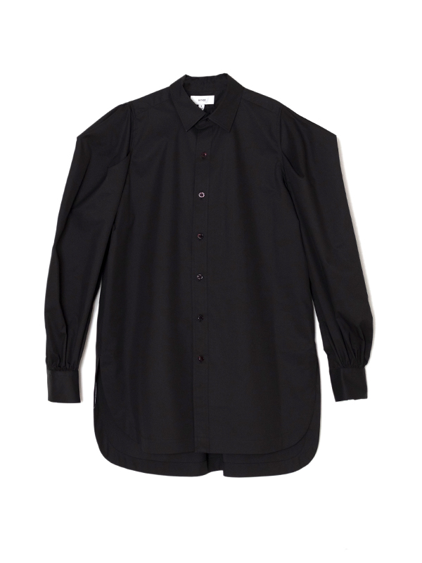 T/C POWER SHOULDER SHIRT-ティーシーパワーショルダーシャツ-HYKE ...