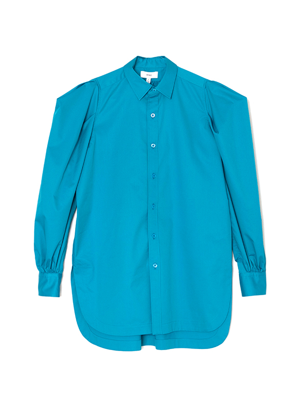 T/C POWER SHOULDER SHIRT-ティーシーパワーショルダーシャツ-HYKE ...