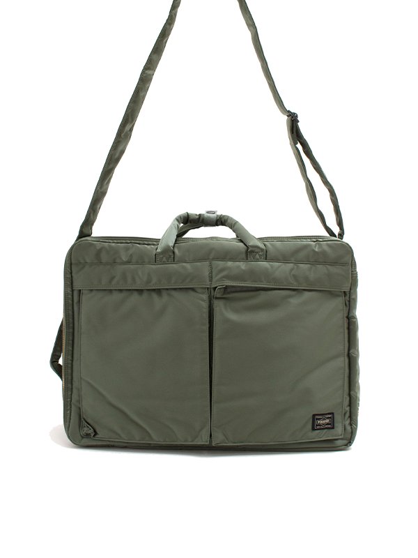 TANKER 3WAY BRIEFCASE-タンカー 3WAY ブリーフケース-PORTER 