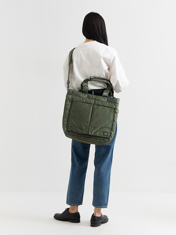 TANKER 2WAY TOTE BAG-タンカー 2WAY トートバッグ-PORTER（ポーター