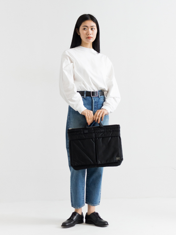 TANKER SHORT HELMETBAG(S)-タンカーショートヘルメットバッグ-PORTER ...