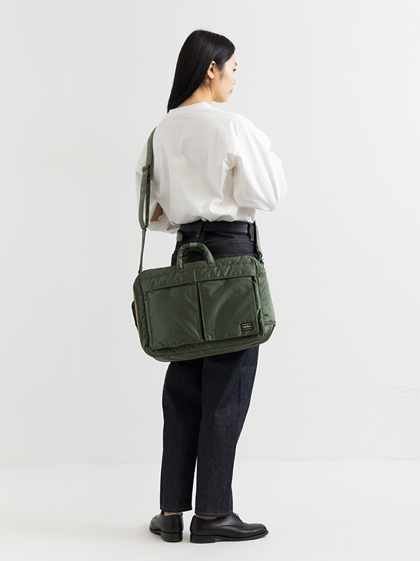 PORTER＿新型TANKER 3WAY BRIEFCASE＿タンカーリュック素材