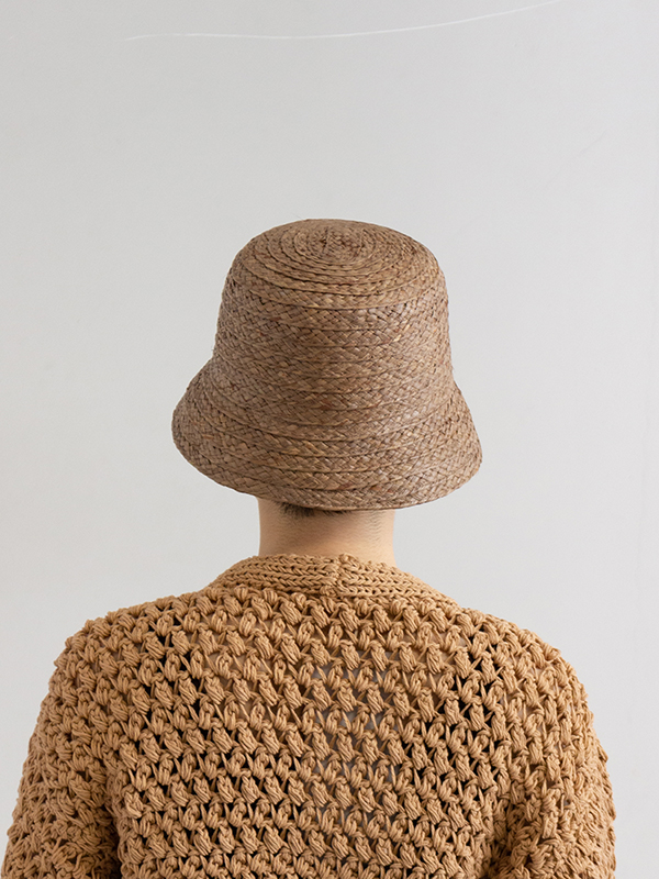 Raffia bucket hat-ラフィアバケットハット-KIJIMA TAKAYUKI（キジマ