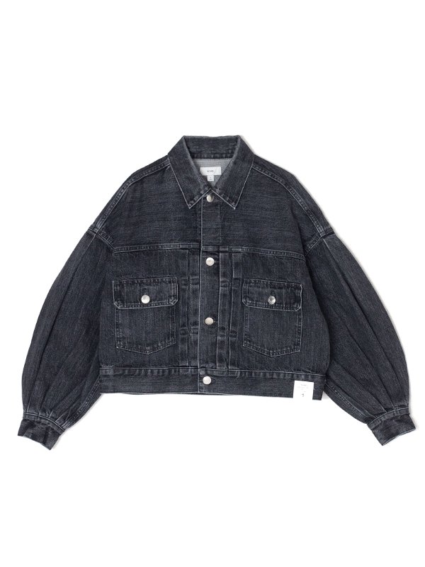 BALLOON SLEEVE DENIM JACKET/TYPE2-バルーンスリーブデニムジャケット