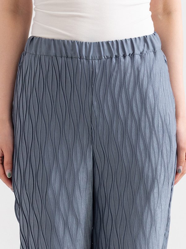 BELPER PLEATED STRAIGHT PANTS プリーツパンツ ☆大人気商品☆ odessa