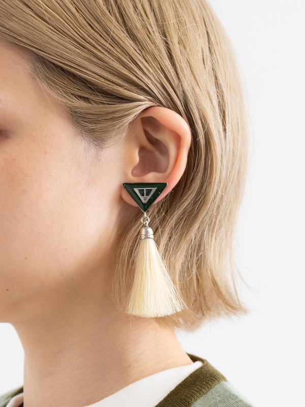 TOGA PULLA fringe earrings フリンジイヤリング