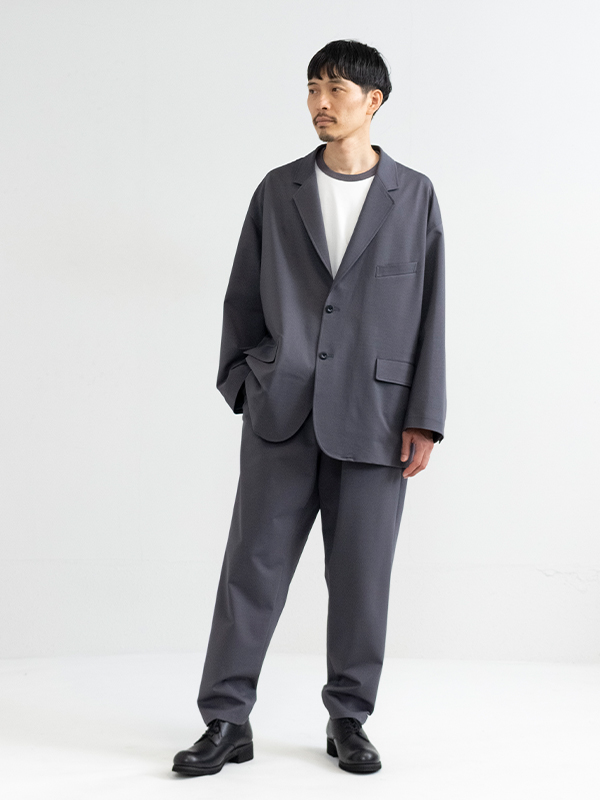 公式サイト 新品 gaphpaper Compact Ponte Jacket GRAY テーラード