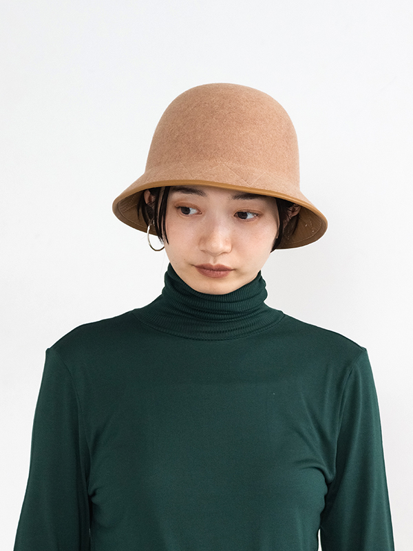 Wool felt metro hat-ウールフェルトメルトハット-KIJIMA TAKAYUKI ...